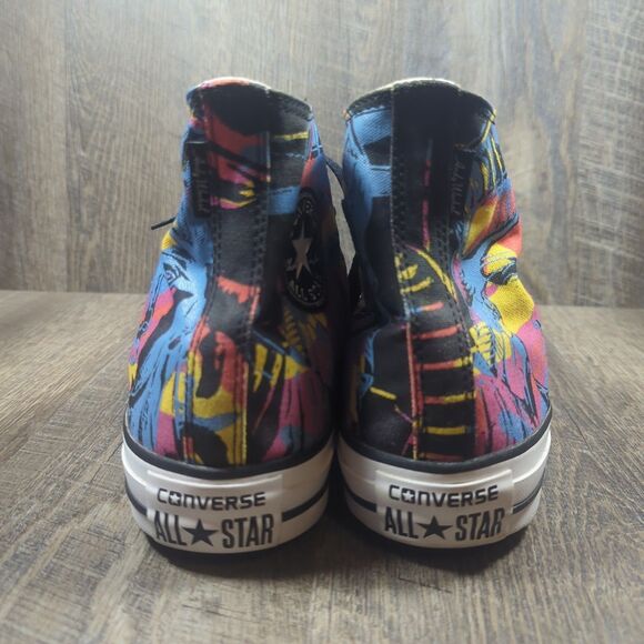 Converse Shoes Mens Size 12 ANDY WARHOL Statue of Liberty New York Sneaker Art - Picture 7 of 14